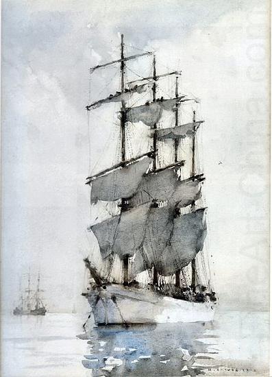 Henry Scott Tuke Four Masted Barque china oil painting image